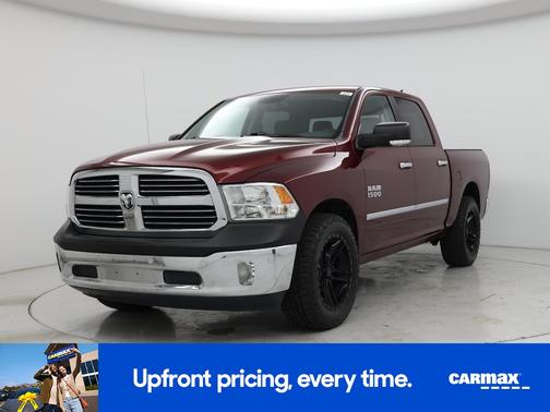 Red 2017 RAM 1500 Bighorn