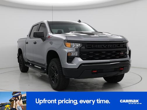 Gray 2025 Chevrolet Silverado 1500 Custom Trail Boss