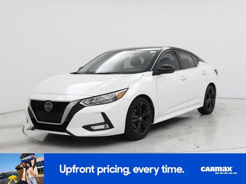 White 2020 Nissan Sentra SR