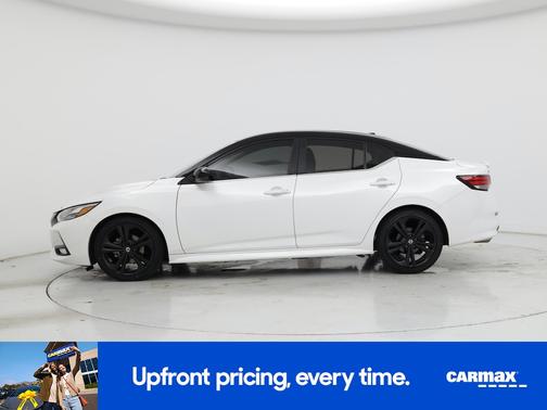 White 2020 Nissan Sentra SR
