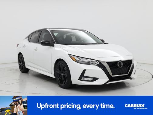 White 2020 Nissan Sentra SR