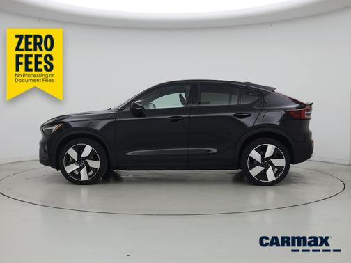 Black 2023 Volvo C40 Recharge Pure Electric Twin Ultimate