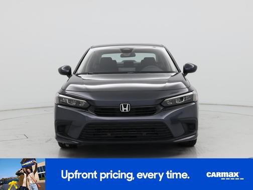 Blue 2022 Honda Civic LX