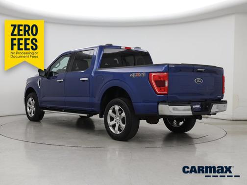 Blue 2022 Ford F-150 XLT