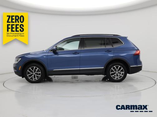 Blue 2018 Volkswagen Tiguan SE