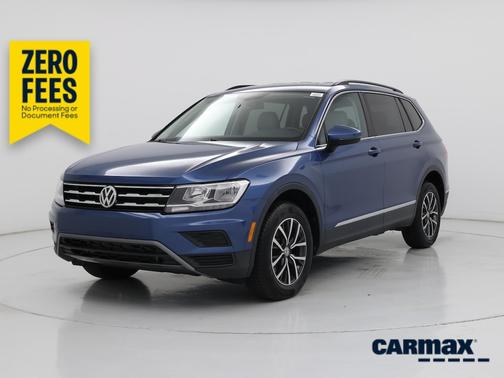 Blue 2018 Volkswagen Tiguan SE