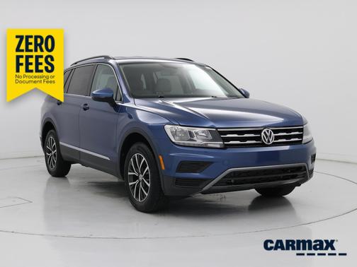 Blue 2018 Volkswagen Tiguan SE
