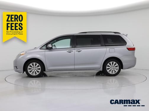 Gray 2017 Toyota Sienna Limited