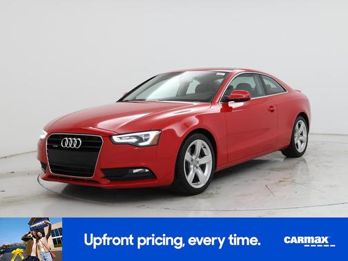 Red 2015 Audi A5 Premium
