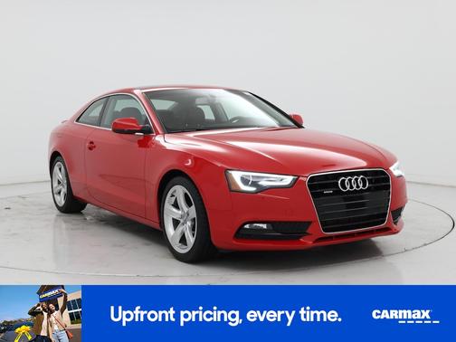 Red 2015 Audi A5 Premium