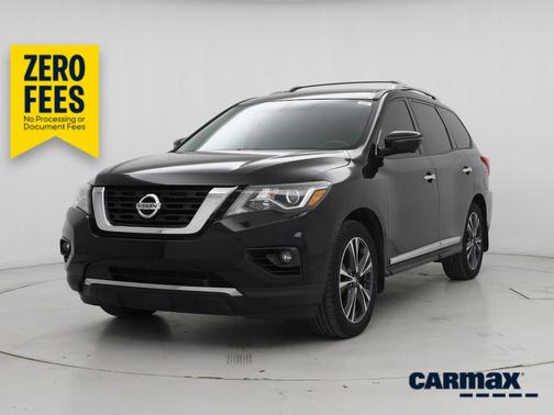Black 2017 Nissan Pathfinder Platinum