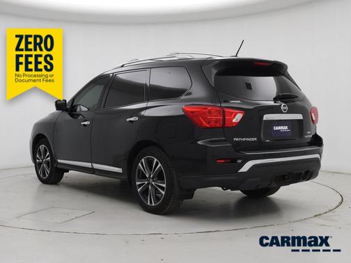 Black 2017 Nissan Pathfinder Platinum