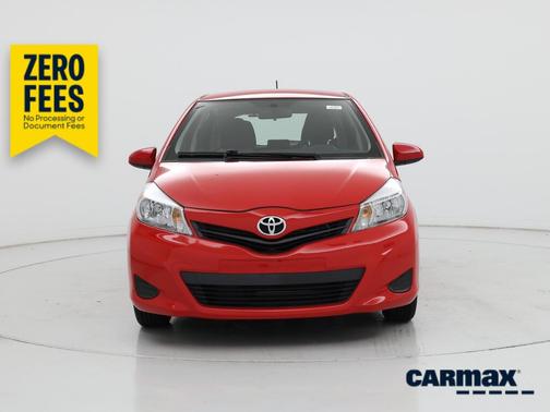Red 2014 Toyota Yaris L
