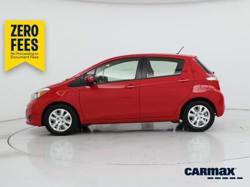 Red 2014 Toyota Yaris L