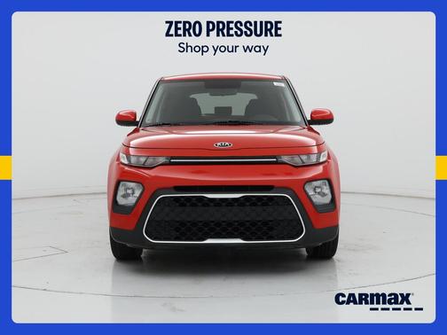 Red 2020 Kia Soul LX