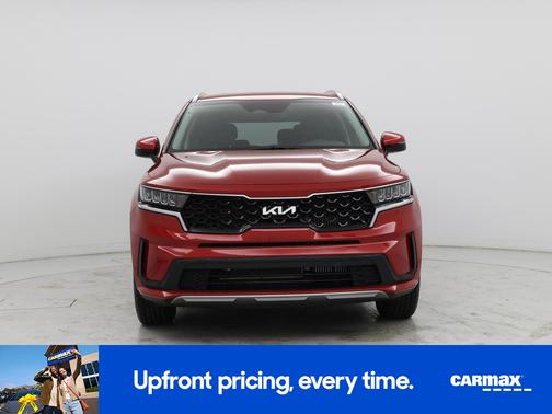 Red 2022 Kia Sorento Hybrid S