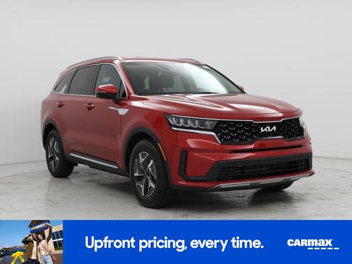 Red 2022 Kia Sorento Hybrid S