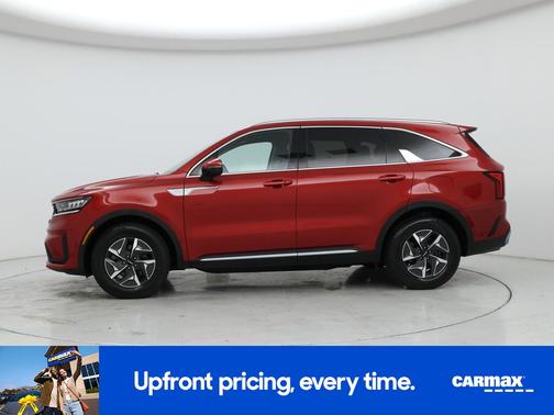 Red 2022 Kia Sorento Hybrid S