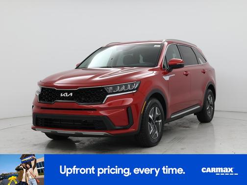 Red 2022 Kia Sorento Hybrid S