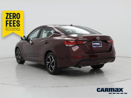Burgundy 2024 Nissan Sentra SV