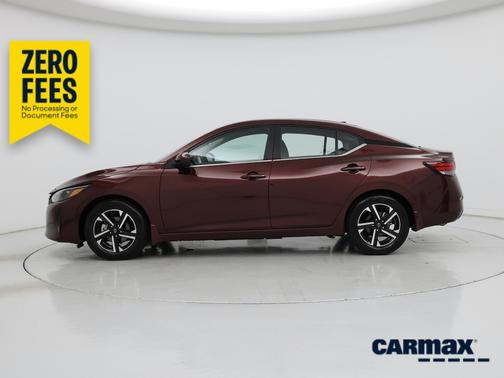 Burgundy 2024 Nissan Sentra SV