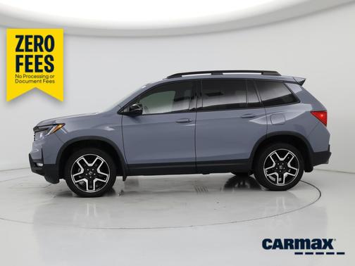 Gray 2022 Honda Passport Elite