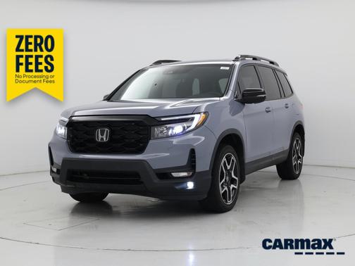 Gray 2022 Honda Passport Elite