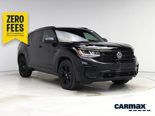 Black 2023 Volkswagen Atlas Cross Sport SEL R-Line Black