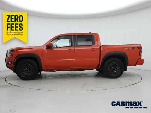 Orange 2025 Nissan Frontier PRO-X