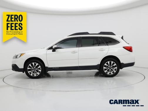 White 2017 Subaru Outback 2.5I Limited