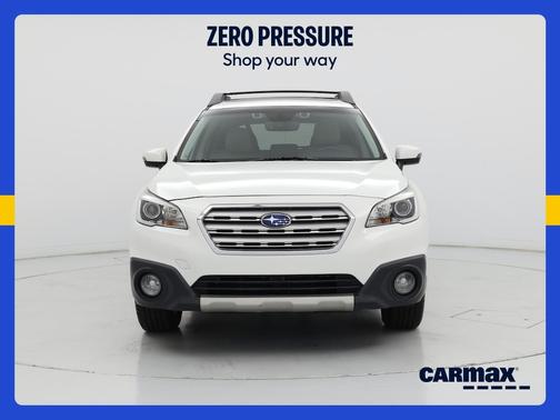 White 2017 Subaru Outback 2.5I Limited