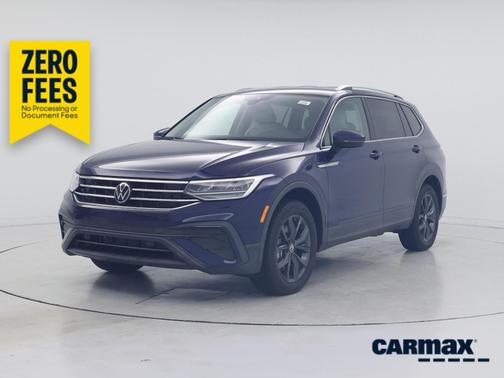 Blue 2022 Volkswagen Tiguan SE
