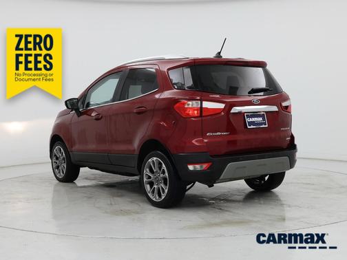 Red 2020 Ford EcoSport Titanium