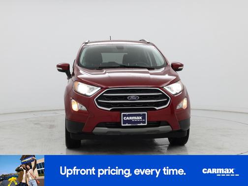 Red 2020 Ford EcoSport Titanium