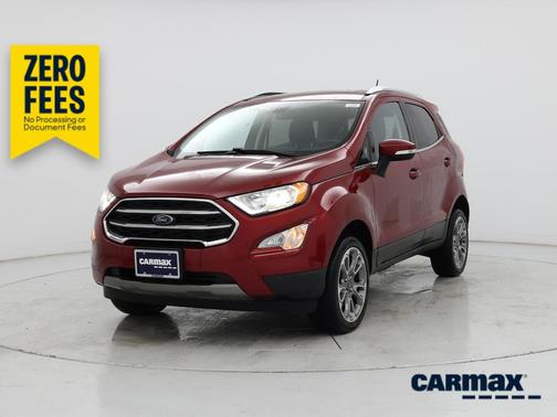 Red 2020 Ford EcoSport Titanium