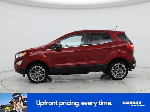 Red 2020 Ford EcoSport Titanium