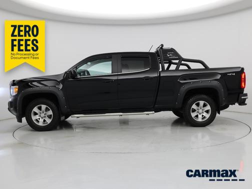 Black 2018 GMC Canyon SLE