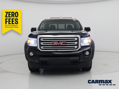Black 2018 GMC Canyon SLE