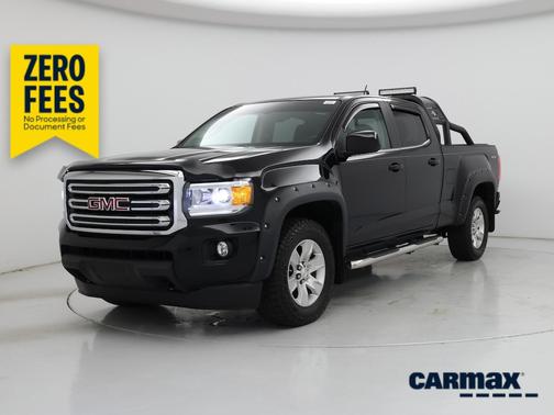 Black 2018 GMC Canyon SLE