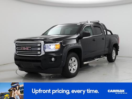 Black 2018 GMC Canyon SLE
