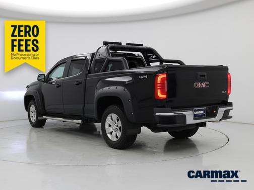 Black 2018 GMC Canyon SLE