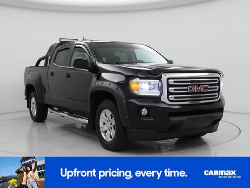 Black 2018 GMC Canyon SLE