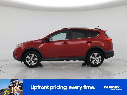 Red 2015 Toyota RAV4 XLE