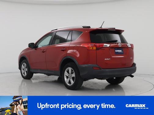 Red 2015 Toyota RAV4 XLE