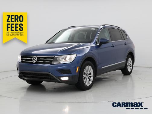 Blue 2018 Volkswagen Tiguan SE