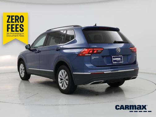 Blue 2018 Volkswagen Tiguan SE