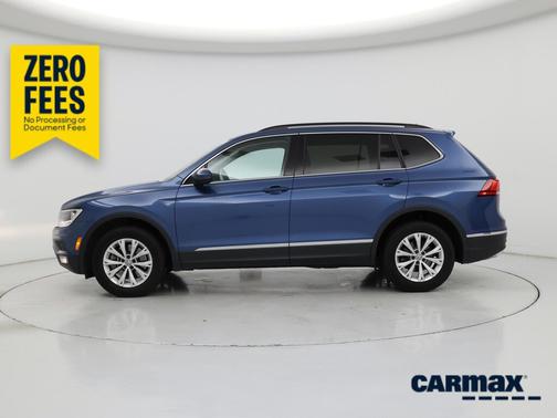 Blue 2018 Volkswagen Tiguan SE