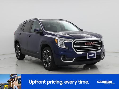 Blue 2023 GMC Terrain SLT