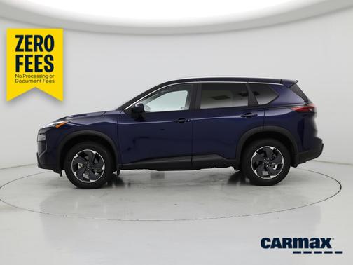 Blue 2024 Nissan Rogue SV