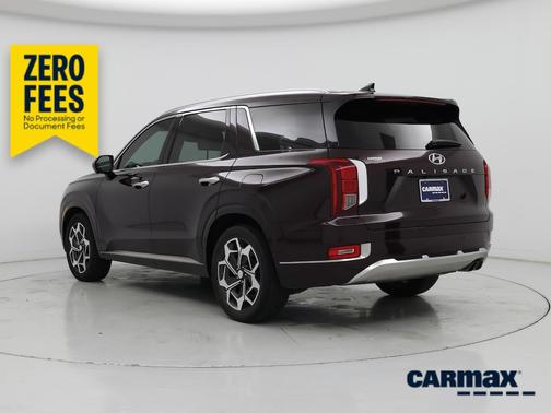 Burgundy 2022 Hyundai PALISADE Calligraphy